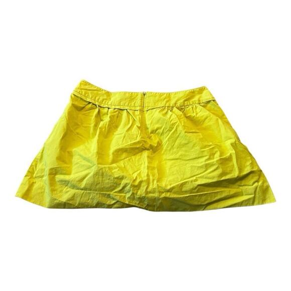 J. Crew Yellow Skirt Size 4 - Picture 2 of 3
